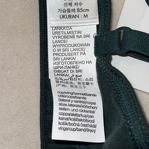 Calvin Klein Women's‎ Dark Green Bralette - Picture 6 of 7